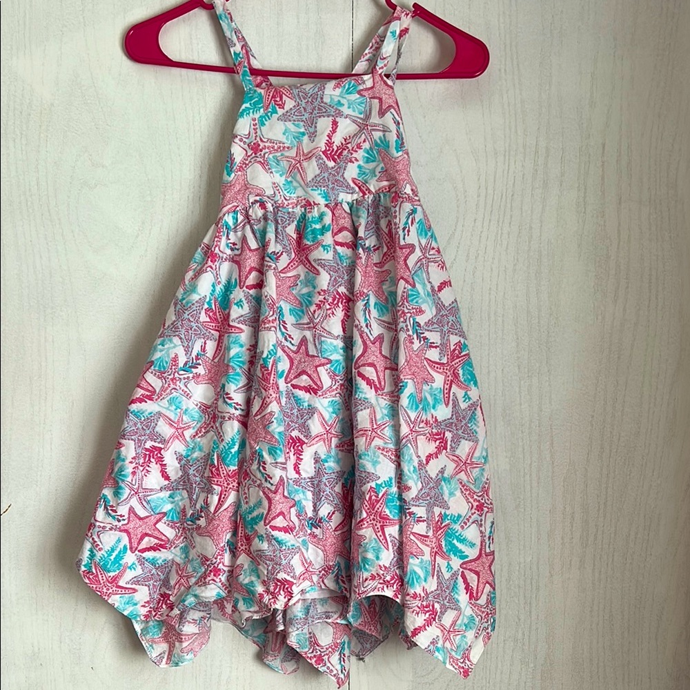 Tommy Bahama Girls Starfish Print Sundress